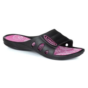 Loap boty dámské BIRDE žabky černo/růžové 37