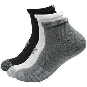 Under Armour Unisexové kotníkové ponožky Heatgear Locut - velikost L steel M