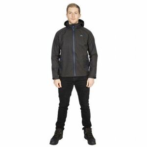 Trespass Pánská softshellová bunda Maverick - velikost M black XL, Černá