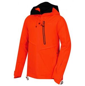 Husky Pánská lyžařská bunda Mistral M neonově oranžová XL