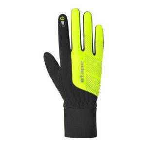 Etape - rukavice SKIN WS+, černá/žlutá fluo L