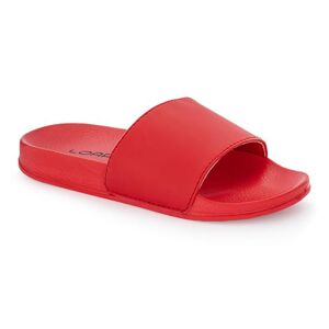 Loap boty dětské MAKIA pantofle červené 31