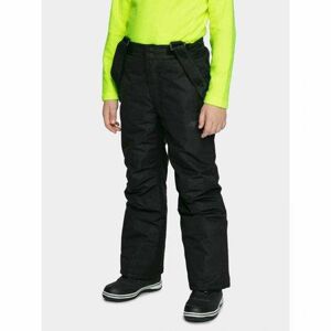 4F Chlapecké lyžařské kalhoty, Černá, 140