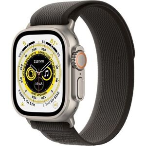 Apple Watch Ultra GPS + Cellular, 49mm Titanium Case with Black/Gray Trail Loop - M/L