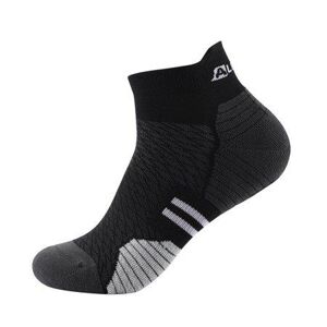 Alpine Pro ponožky unisex DON antibakteriální černo/šedé M, 40 - 42