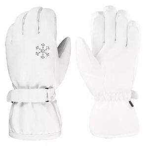 Eska Dámské lyžařské rukavice Elite Shield - velikost 6 white 8, Bílá