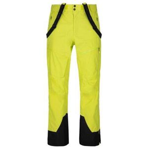 Kilpi Pánské nepromokavé lyžařské kalhoty LAZZARO-M světle zelené Velikost: S