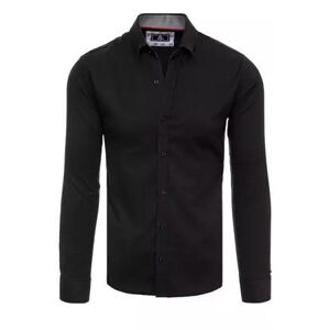 Dstreet Pánská elegantní černá košile DX2328 L