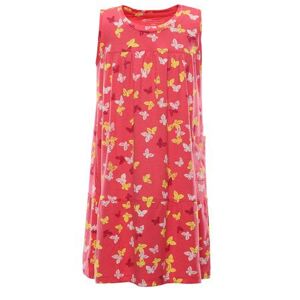 ALPINE PRO Dětské šaty DARESO rouge red varianta pa 104-110, 104/110