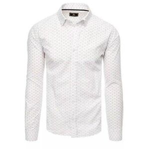 Dstreet DX2437 M bílá pánská košile