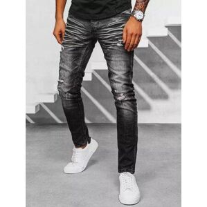Dstreet Černé pánské džínové kalhoty UX3949 s29