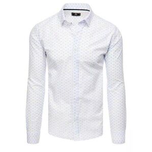 Dstreet DX2438 XL pánská bílá košile,