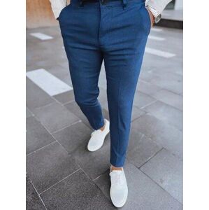 Dstreet Tmavě modré pánské chino kalhoty UX3979 s31