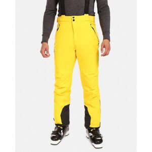 Kilpi Pánské lyžařské kalhoty METHONE-M Žlutá Velikost: XXL