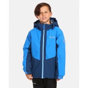 Kilpi Chlapecká lyžařská bunda ATENI-JB Modrá Velikost: 146