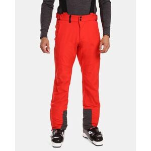Kilpi Pánské softshellové lyžařské kalhoty RHEA-M Červená Velikost: L