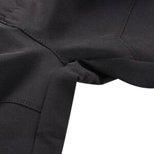 ALPINE PRO Dětské softshellové šortky BAKO black 140-146