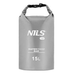 NILS CAMP Nepromokavý vak NC1703 15L šedý