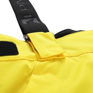 ALPINE PRO Pánské lyžařské kalhoty s membránou ptx SANGO 8 empire S, Žlutá
