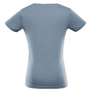ALPINE PRO Dámské bavlněné triko BOLENA blue mirage varianta pa S, Modrá