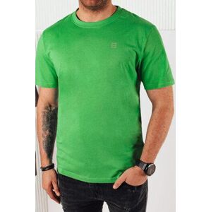 Dstreet Pánské tričko s potiskem, zelené RX5471 L, Zelená