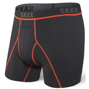 Saxx KINETIC L-C MESH BB black/vermillion Velikost: L boxerky