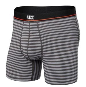 Saxx NONSTOP STR CTN BB hiker stripe-grey Velikost: XXL boxerky