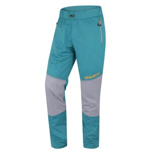 Husky Pánské softshellové kalhoty Kala M grey/mint Velikost: XL pánské kalhoty