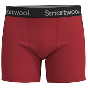 Smartwool M ACTIVE BOXER BRIEF BOXED scarlet red Velikost: XXL pánské boxerky