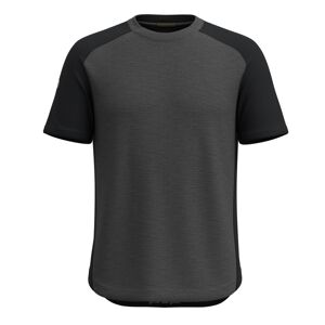 Smartwool M ACTIVE ULTRALITE GRAPHIC SS TEE black-charcoal Velikost: S pánské tričko