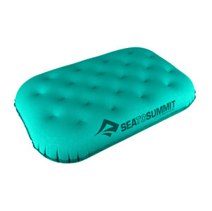 Polštářek Sea to Summit Aeros Ultralight Pillow Deluxe velikost: OS (UNI), barva: tyrkysová