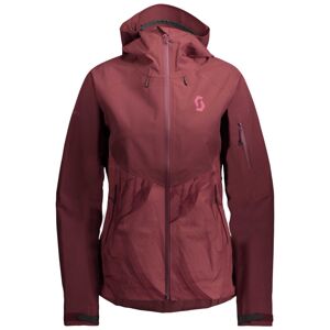 Dámská bunda SCOTT Jacket W's Explorair 3L, amaranth red/amaranth red prt (vzorek) velikost: M
