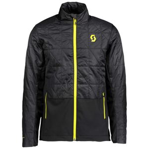 Pánská bunda SCOTT Jacket M's Insuloft Hybrid FT, black/sul yellow (vzorek) velikost: M