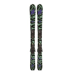 Dětský set lyže s vázáním K2 Indy + Vázání FDT (2022/23) velikost: 112 cm (FDT 4.5) (vzorek)