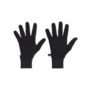 merino rukavice ICEBREAKER Adult Sierra Gloves, Black velikost: S