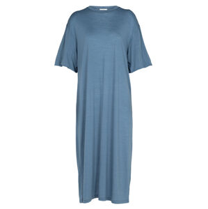 dámské merino šaty ICEBREAKER Wmns Cool-Lite Dress, Granite Blue (vzorek) velikost: S