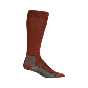 dámské merino ponožky ICEBREAKER Wmns Ski+ Ultralight OTC, Espresso/Arctic Tl/Blk velikost: M