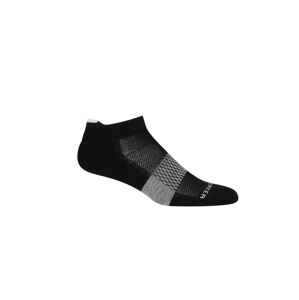 dámské merino ponožky ICEBREAKER Wmns Multisport Light Micro, Black/Snow/Metro Heather velikost: S
