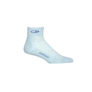 pánské merino ponožky ICEBREAKER Mens Run+ Ultralight Mini, Haze/Azul velikost: M