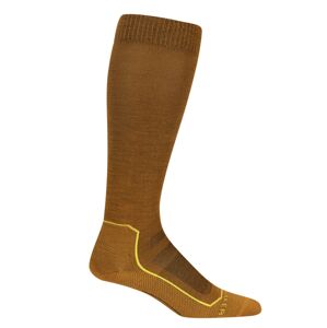 pánské ponožky ICEBREAKER Mens Ski+ Ultralight OTC, Clove/Silent Gold/Shine velikost: M