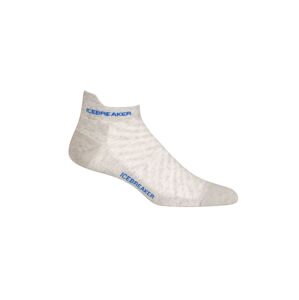 pánské ponožky ICEBREAKER Mens Run+ Ultralight Micro, Ether/Lazurite velikost: S