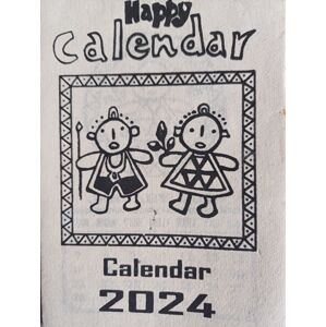 nepálský kalendář 2024 (malý) - Happy Calendar - obdélník