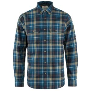 FJÄLLRÄVEN Singi Heavy Flannel Shirt M, Navy velikost: XXXL