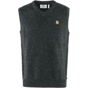 FJÄLLRÄVEN Övik Wool Vest M, Dark Grey velikost: L