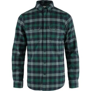 FJÄLLRÄVEN Skog Shirt M, Arctic Green/Dark Navy velikost: L