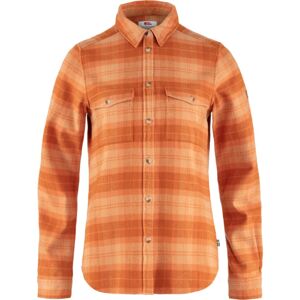 FJÄLLRÄVEN Övik Heavy Flannel Shirt W, Desert Brown velikost: S
