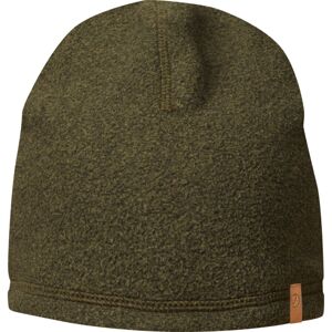 FJÄLLRÄVEN Lappland Fleece Hat, Dark Olive velikost: OS (UNI)