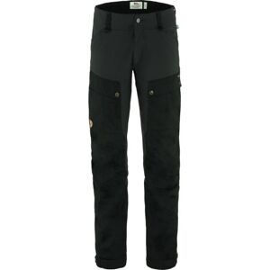FJÄLLRÄVEN Keb Trousers M, Black-Stone Grey velikost: 50