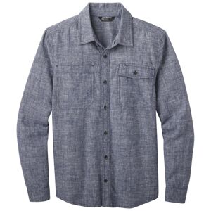 Outdoor Research Men's Ironhorse L/S Shirt, blue heather velikost: M