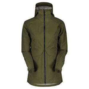 SCOTT Jacket W's Tech Coat 3L, Fir Green (vzorek) velikost: M